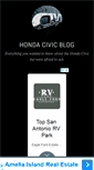 Mobile Screenshot of hondacivicblog.com